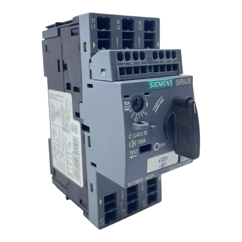 Siemens Motorschutzschalter 3RV2011-1JA25 Sirius 7–10A 130A