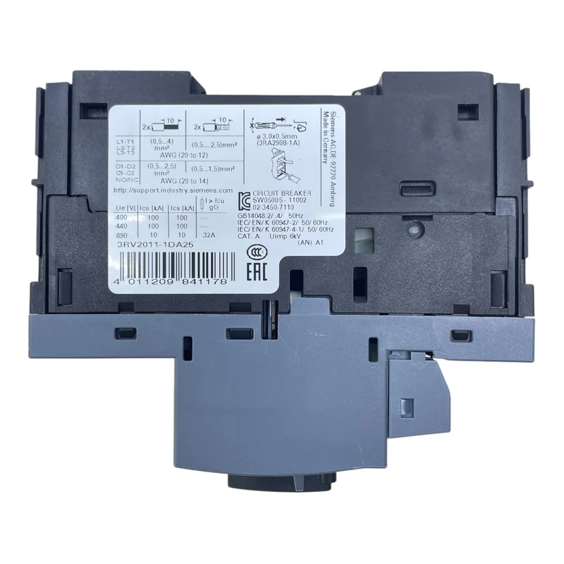 Siemens Motorschutzschalter 3RV2011-1DA25 Sirius 2,2–3,2A 42A