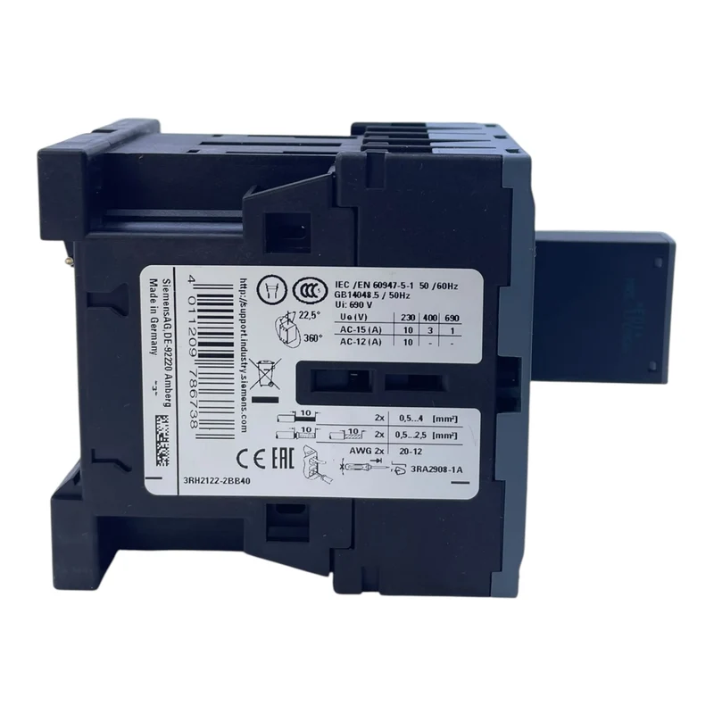 Siemens Hilfsschütz Leistungsschütz 3RH2122-2BB40 Sirius 24V DC