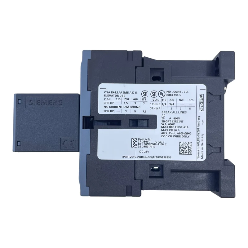 Siemens Leistungsschütz Schütz 3RT2015-2BB42 Sirius 24V DC