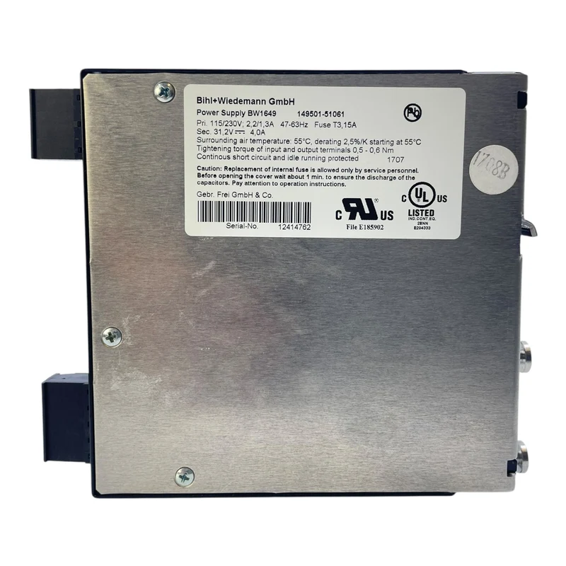 Bihl+Wiedemann Netzteil BW1649 31,2V 4A AS-Interface