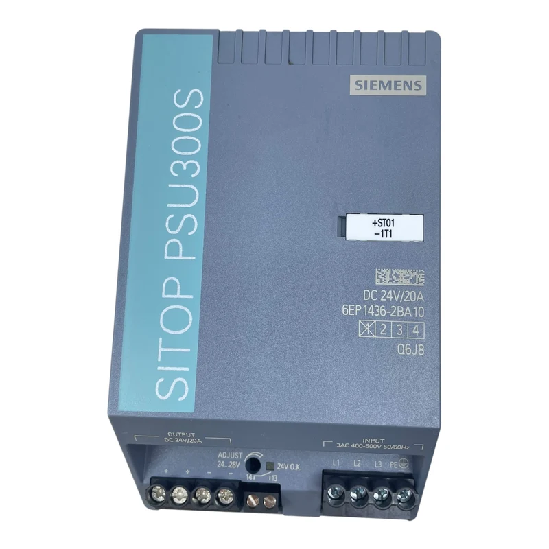 Siemens SITOP PSU300S Netzteil 6EP1436-2BA10 24V 20A 3AC 400-500V