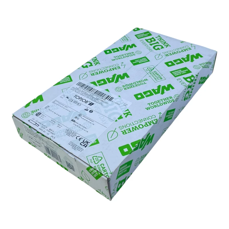 WAGO 4-Leiter-Durchgangsklemme 2002-1401 2,5mm² grau VE:94Stk