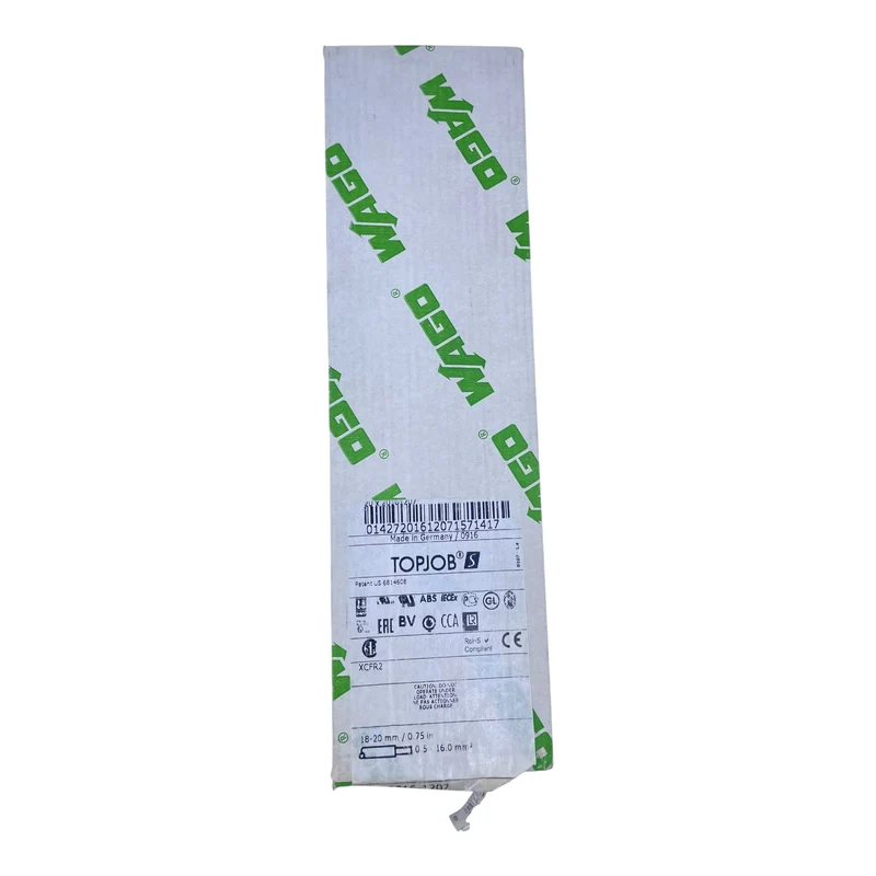 WAGO 2-Leiter Schutzleiterklemme 2016-1207 16 mm² TOPJOB S VE:23Stk