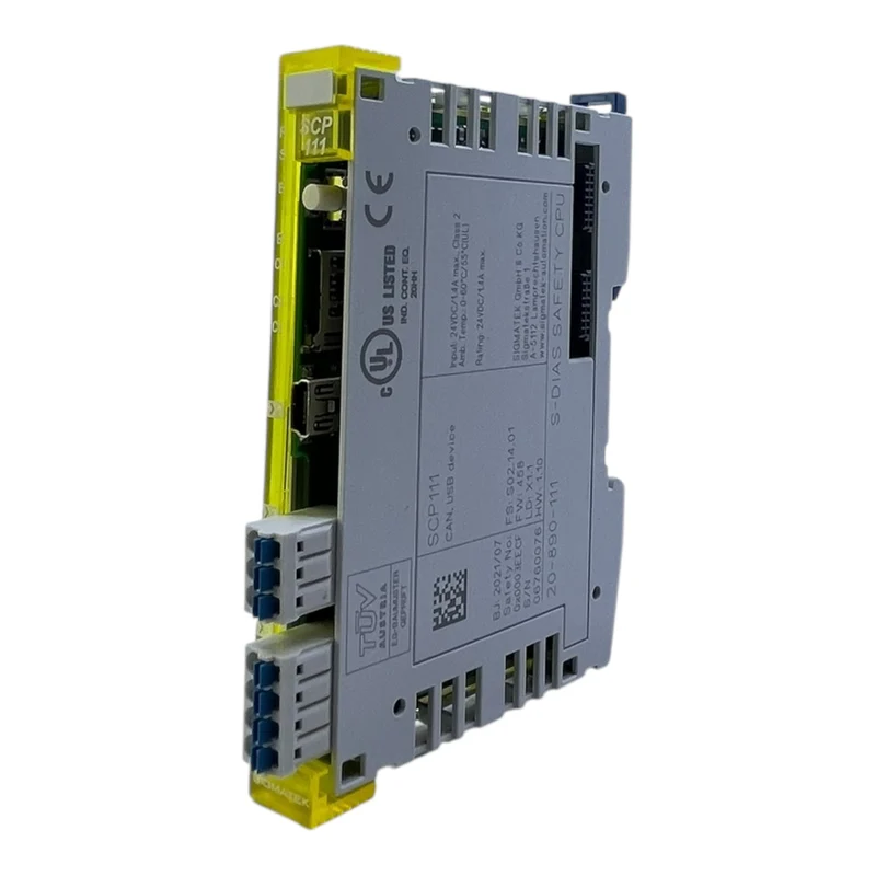 Sigmatek S-DIAS Safety CPU SCP111 20-890-111 CAN USB 24VDC 1.4A