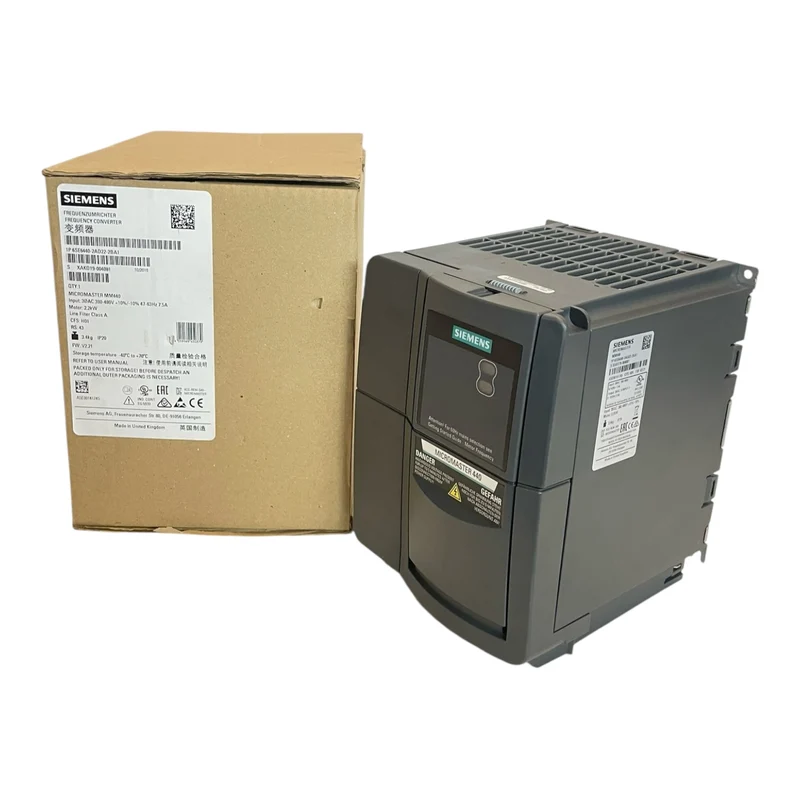 Siemens Frequenzumrichter 2.2kW Micromaster 440 6SE6440-2AD22-2BA1