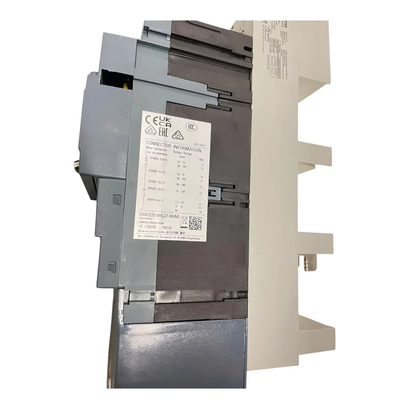 Siemens Leistungsschalter 250A 3VA2225-5HL32-0AA0 Geeignet für die Industrie