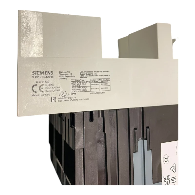 Siemens Leistungsschalter 250A 3VA2225-5HL32-0AA0 Geeignet für die Industrie