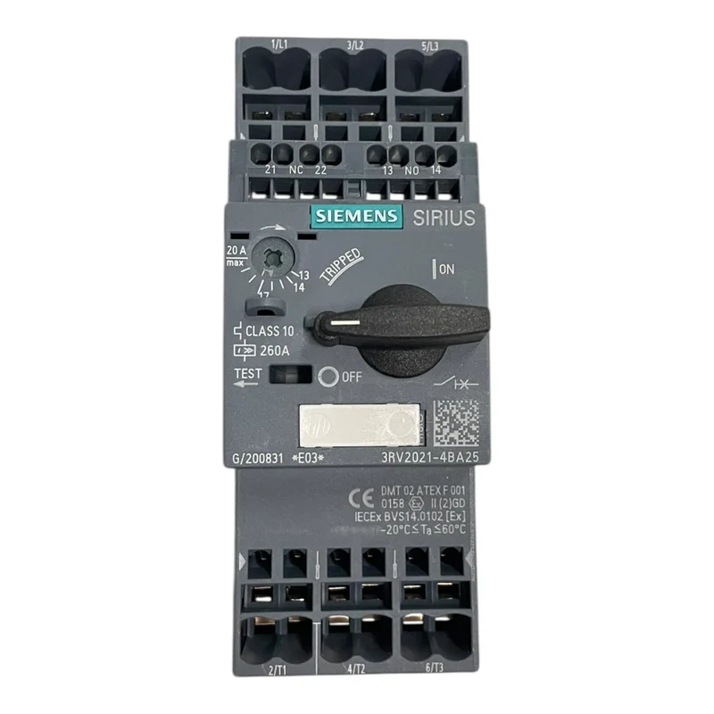 Siemens SIRIUS Leistungsschalter für den Motorschutz 13...20A 3RV2021-4BA25
