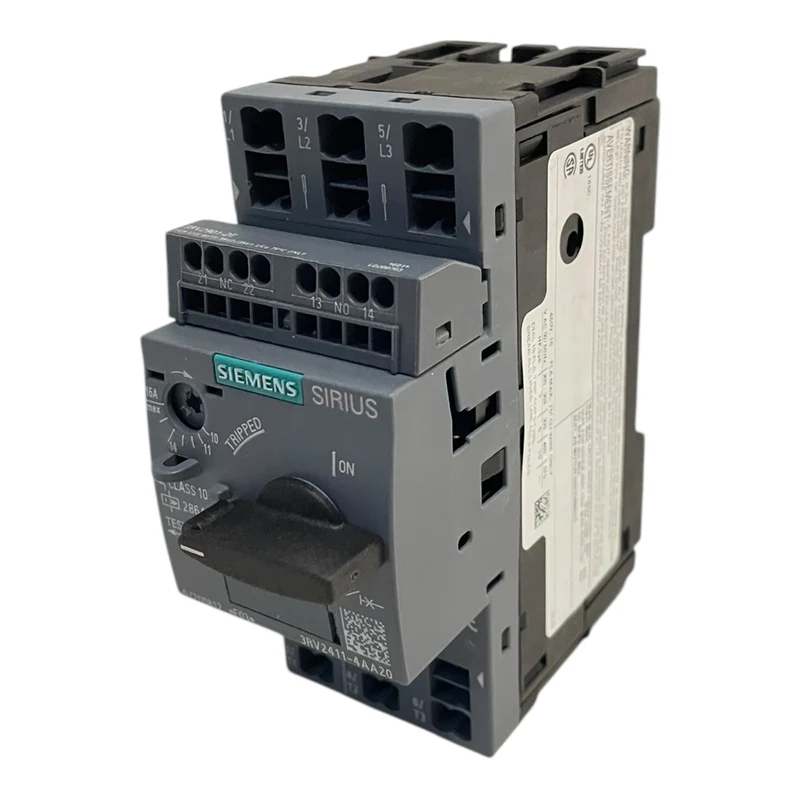 Siemens Leistungsschalter Baugröße S00 für den Trafoschutz 10.16A 3RV2411-4AA20
