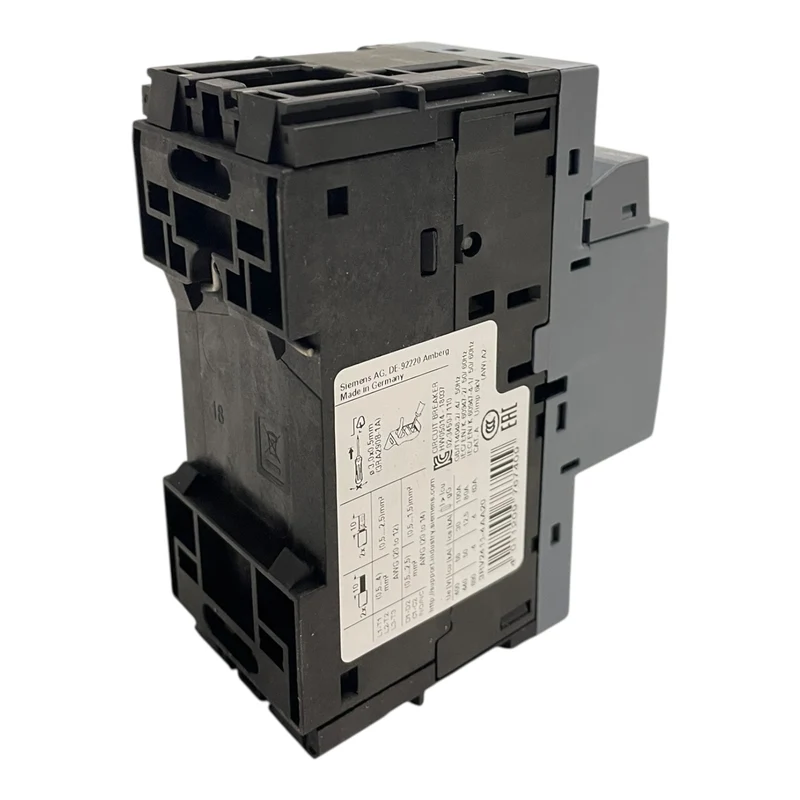Siemens Leistungsschalter Baugröße S00 für den Trafoschutz 10.16A 3RV2411-4AA20