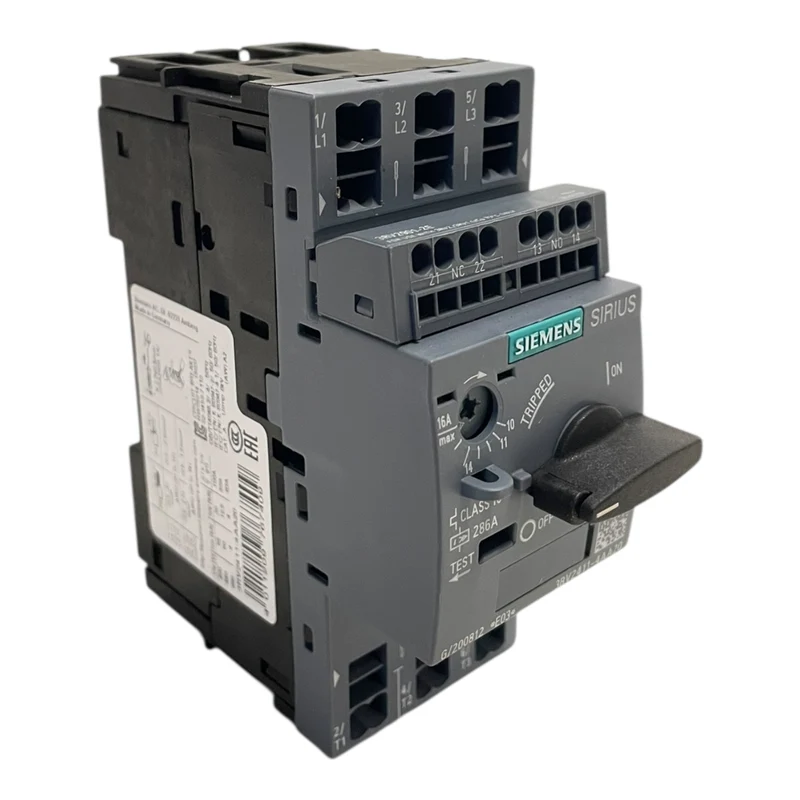 Siemens Leistungsschalter Baugröße S00 für den Trafoschutz 10.16A 3RV2411-4AA20