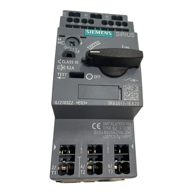 Siemens SIRIUS Leistungsschalter für den Motorschutz 2,8...4A 3RV2011-1EA20