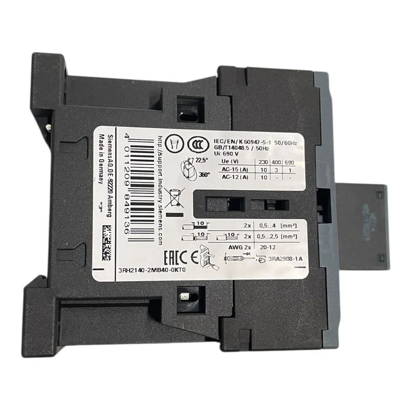 Siemens Koppelhilfsschütz DC 24 V 3RH2140-2MB40-0KT0 3RT2916-1BB00 Industrie