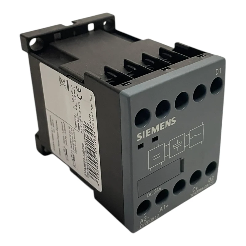 Siemens Verzögerungsgerät Unterspannungsauslöser 24V DC 3VA9988-0BF23 Industrie
