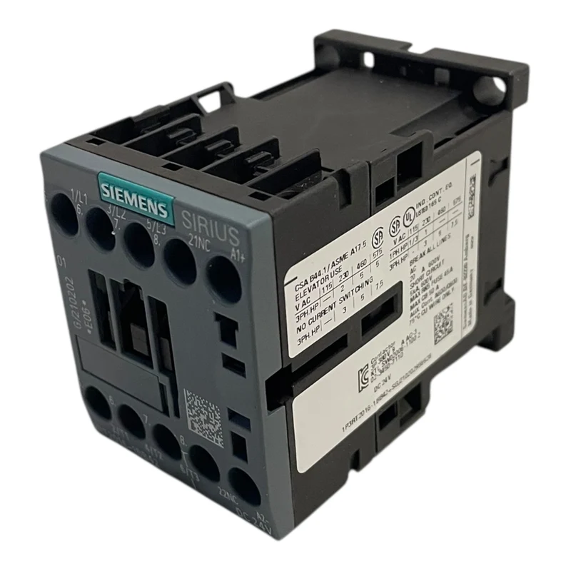 Siemens SIRIUS Leistungsschütz 9 A 4 kW / 400 V 3-polig DC 24 V 3RT2016-1BB42