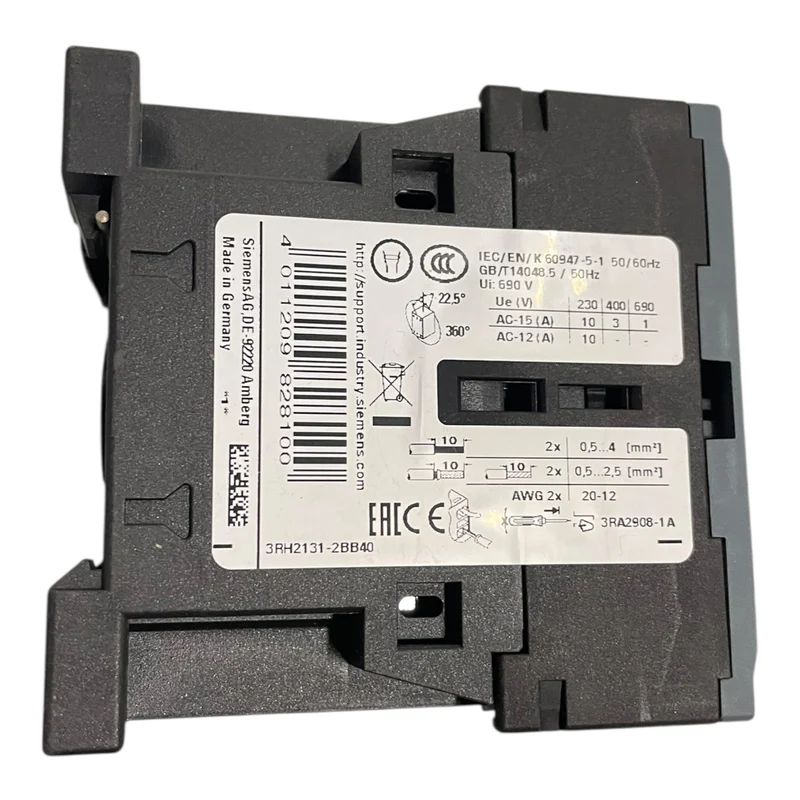 Siemens SIRIUS Hilfsschütz 3 S + 1 Ö, DC 24 V 3RH2131-2BB40 für die Industrie