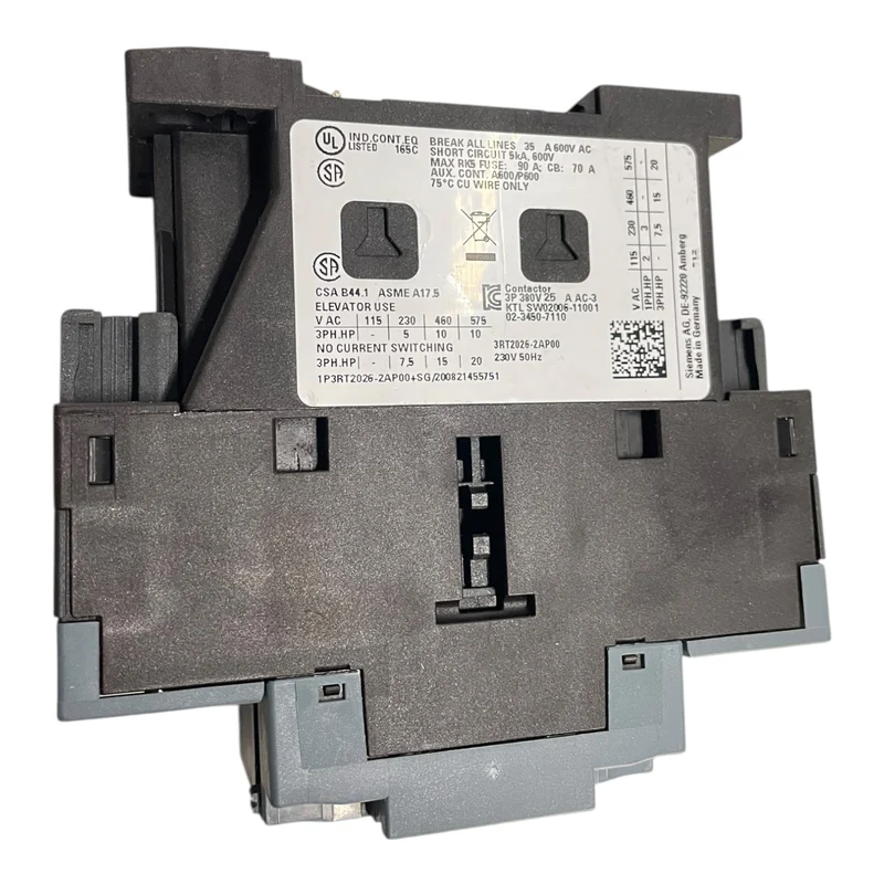 Siemens SIRIUS Leistungsschütz 11 kW / 400 V 3-polig AC 230 V 3RT2026-2AP00