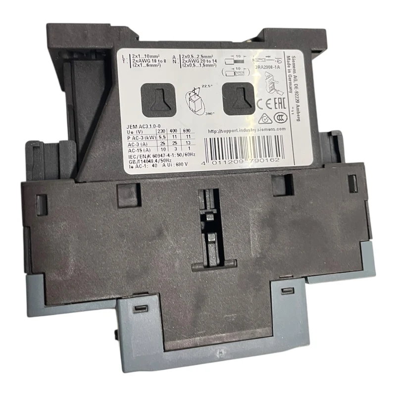 Siemens SIRIUS Leistungsschütz 11 kW / 400 V 3-polig AC 230 V 3RT2026-2AP00