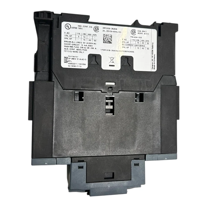 Siemens SIRIUS Leistungsschütz 3RT2036-3NB30 Leistungsschütz von Siemens