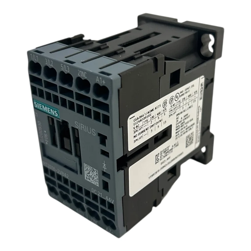 Siemens SIRIUS Leistungsschütz 3RT2016-2VB42 Leistungsschütz von Siemens Artikelnummer 3RT2016-2VB42