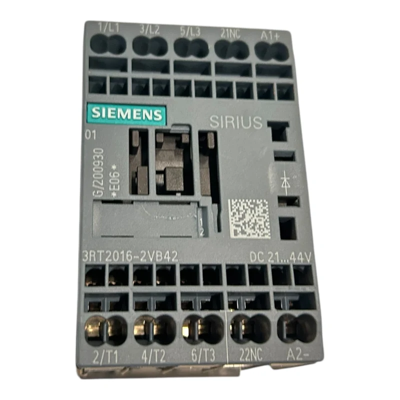 Siemens SIRIUS Leistungsschütz 3RT2016-2VB42 Leistungsschütz von Siemens Artikelnummer 3RT2016-2VB42