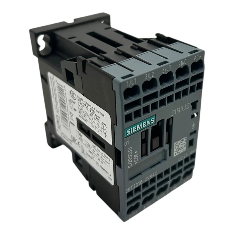 Siemens SIRIUS Leistungsschütz 3RT2016-2VB42 Leistungsschütz von Siemens Artikelnummer 3RT2016-2VB42