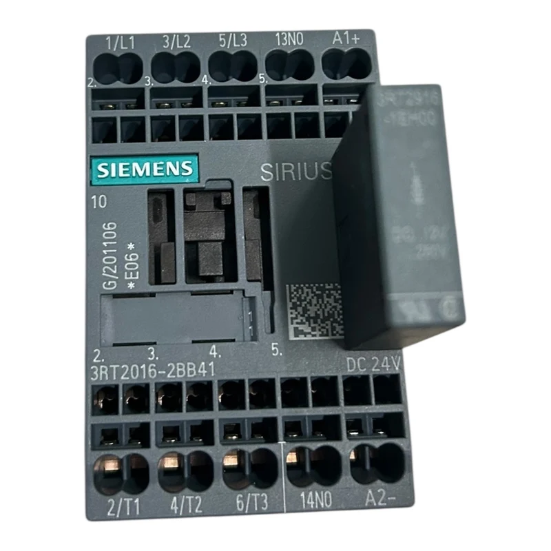 Siemens SIRIUS Leistungsschütz mit Hilfskontakt 3RT2016-2BB41 3RT2916-1EH00