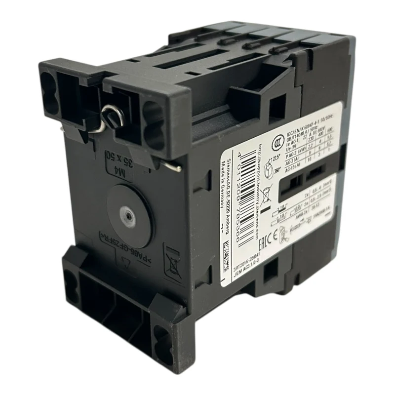 Siemens SIRIUS Leistungsschütz mit Hilfskontakt 3RT2016-2BB41 3RT2916-1EH00