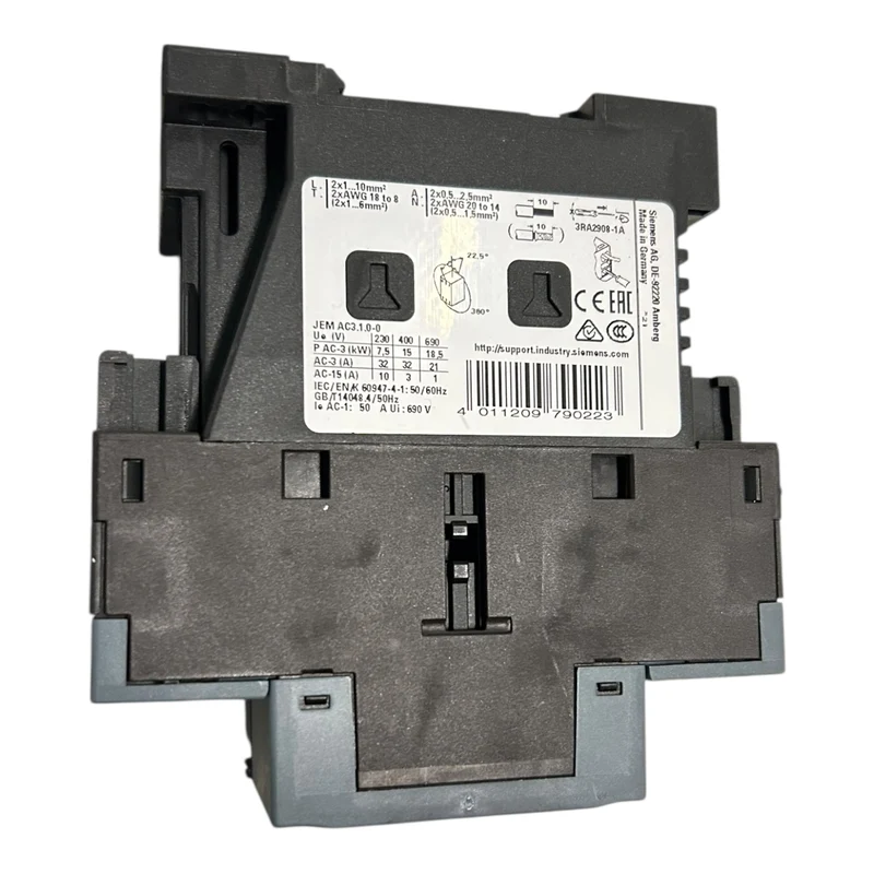 Siemens SIRIUS Leistungsschütz 3RT2027-2BB40 Leistungsschütz von Siemens