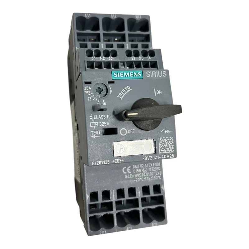 Siemens Leistungsschalter Baugröße S0 für den Motorschutz 18...25A 3RV2021-4DA25
