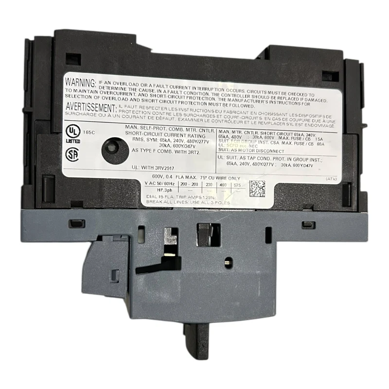 Siemens Leistungsschalter S00 für den Motorschutz 0,28...0,4A 3RV2011-0EA25