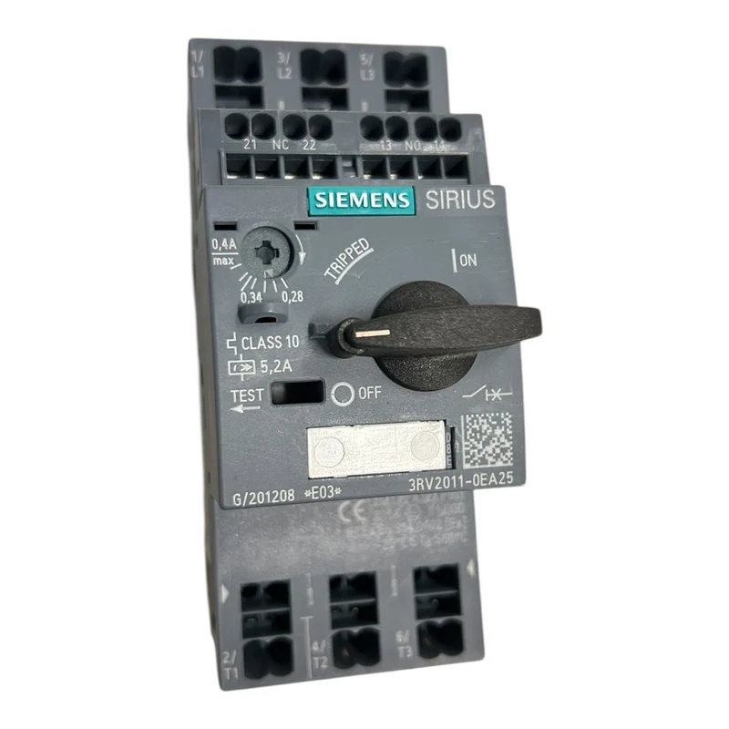 Siemens Leistungsschalter S00 für den Motorschutz 0,28...0,4A 3RV2011-0EA25