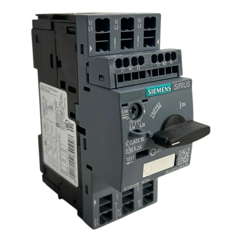 Siemens Leistungsschalter S00 für den Motorschutz 0,28...0,4A 3RV2011-0EA25