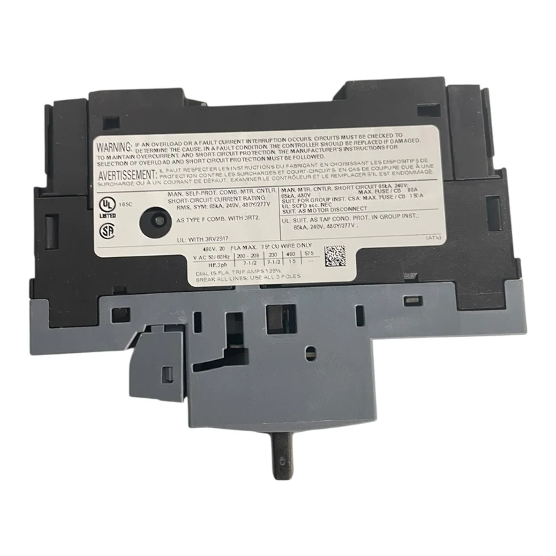 Siemens Leistungsschalter Baugröße S0 für den Motorschutz 13...20A 3RV2021-4BA20