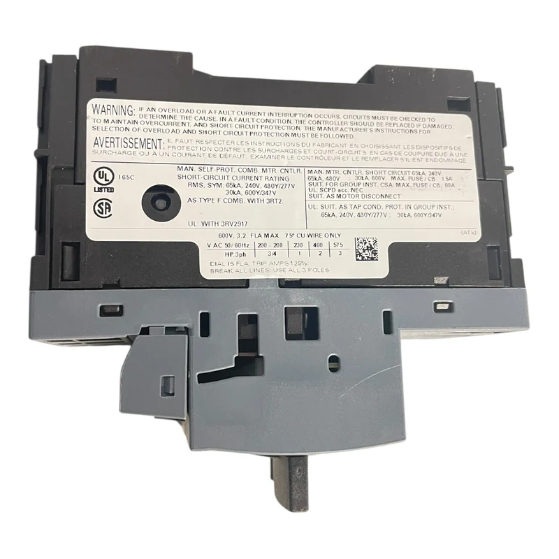 Siemens Leistungsschalter Baugröße S00 für den Motorschutz 2,2-3,2A 3RV20111DA25