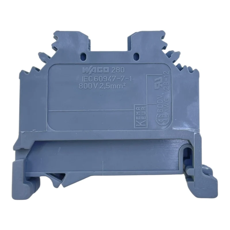 WAGO Durchgangsklemme 2,5mm² 800V 24A 280-101 VE:90 Stück