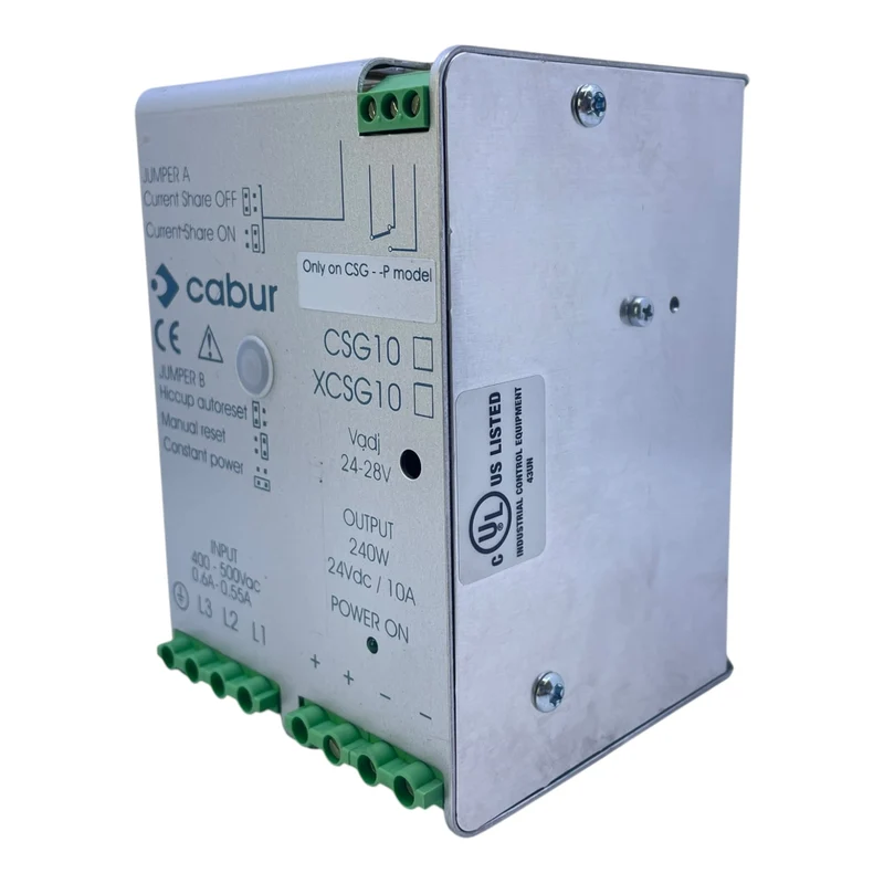 Cabur Netzteil XCSG10-CSG06 240W 24V DC 10A Hutschienenmontage