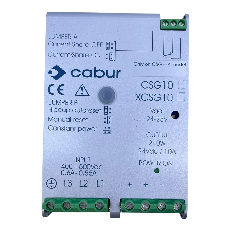 Cabur Netzteil XCSG10-CSG06 240W 24V DC 10A Hutschienenmontage