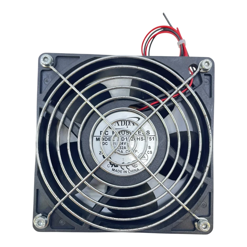 ADDA DC-Lüfter AD1224HS-F51 120×120mm 24V 0,32A mit Schutzgitter
