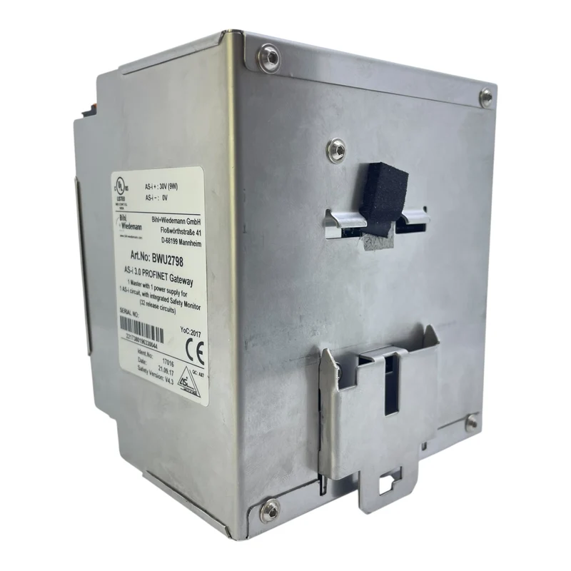 Bihl+Wiedemann BWU2798 AS-i 3.0 PROFINET Gateway mit Safety Monitor
