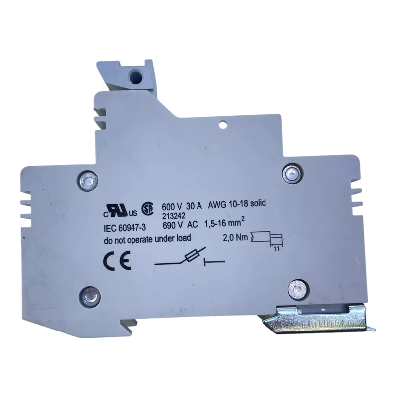 Siemens Sicherungshalter 3NW7011 32A 690V 1-polig 10x38mm