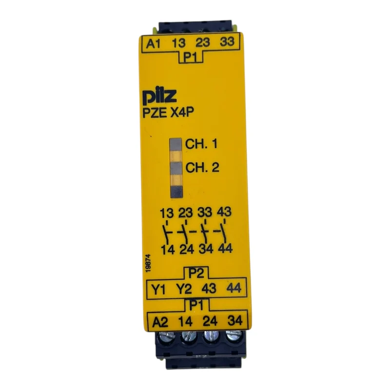 Pilz PZE X4P Sicherheitsrelais 24VDC 4n/o 6A 240V 777585