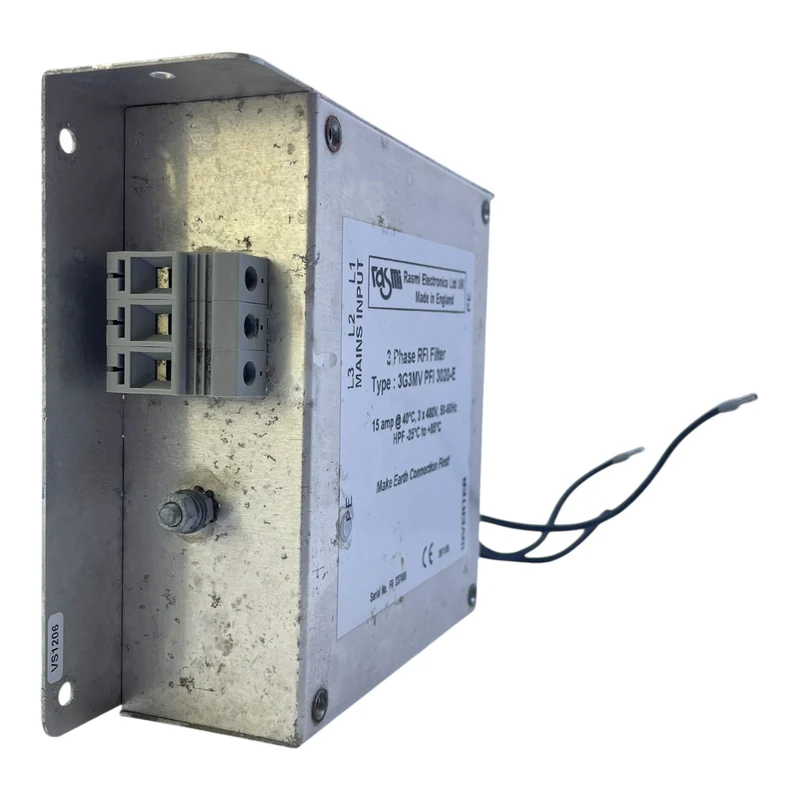 Rasmi 3G3MV PFI 3020-E 3-Phasen RFI Filter 15A 480V 50-60Hz