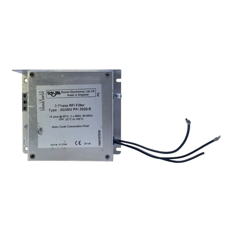 Rasmi 3G3MV PFI 3020-E 3-Phasen RFI Filter 15A 480V 50-60Hz