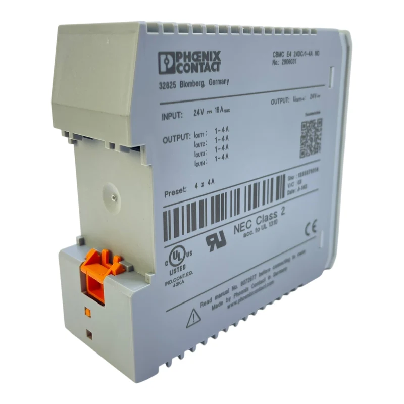 Phoenix Contact CBMC E4 24DC/1-4A NO Elektronischer Geräteschutzschalter 4-Kanal