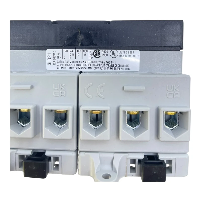 Siemens 3LD2113-4VP53 Haupt-/Not-Aus-Schalter 6-polig 25 A 9,5 kW IP65 Siemens