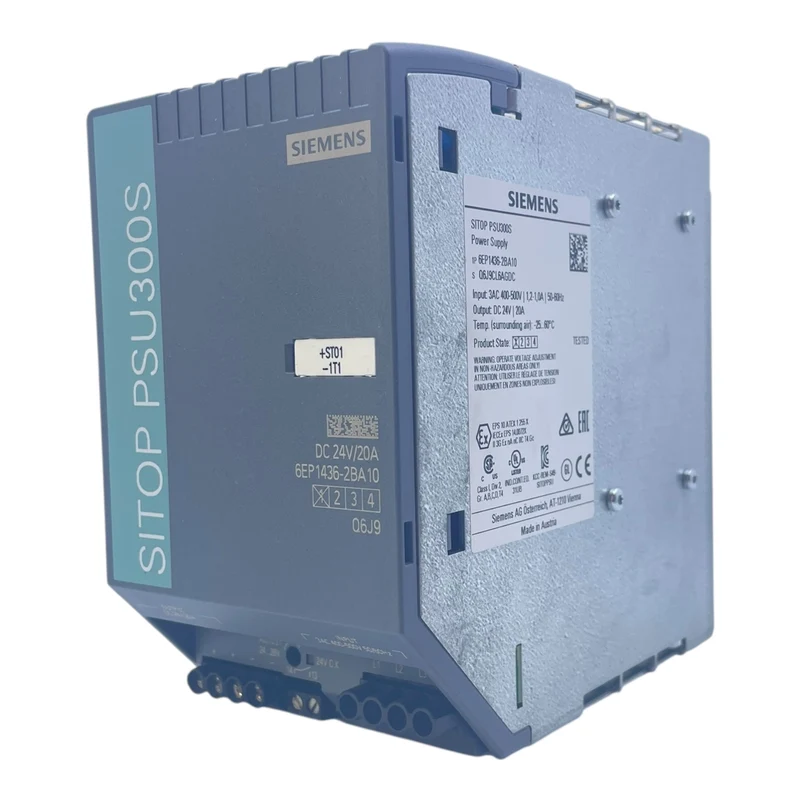 Siemens SITOP PSU300S Stromversorgung 6EP1436-2BA10 24V 20A