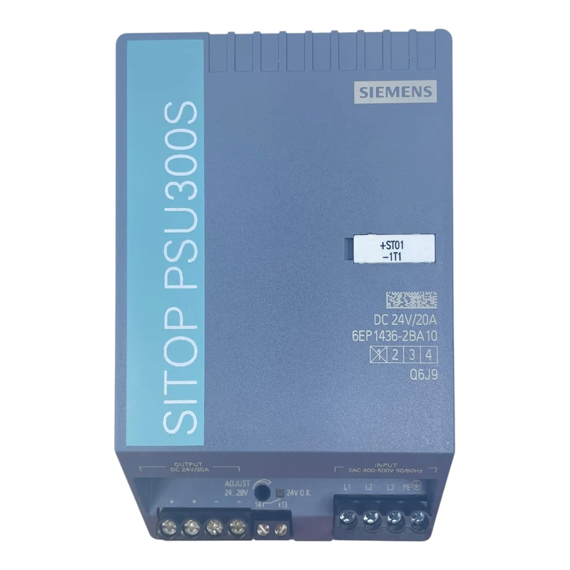 Siemens SITOP PSU300S Stromversorgung 6EP1436-2BA10 24V 20A