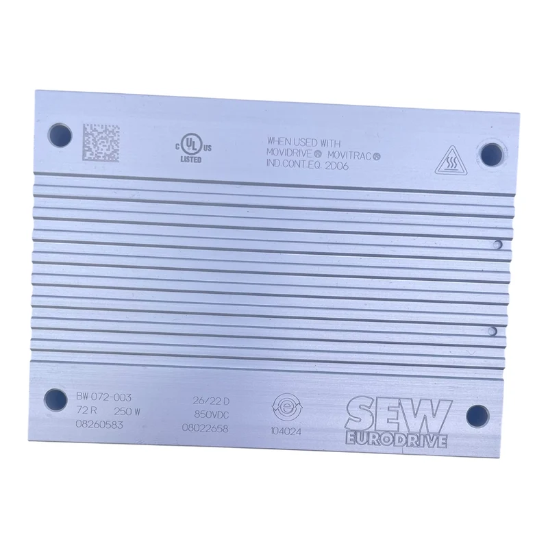 SEW EURODRIVE BW072-003 Bremswiderstand 72Ω 250W 850VDC für MOVIDRIVE / MOVITRAC